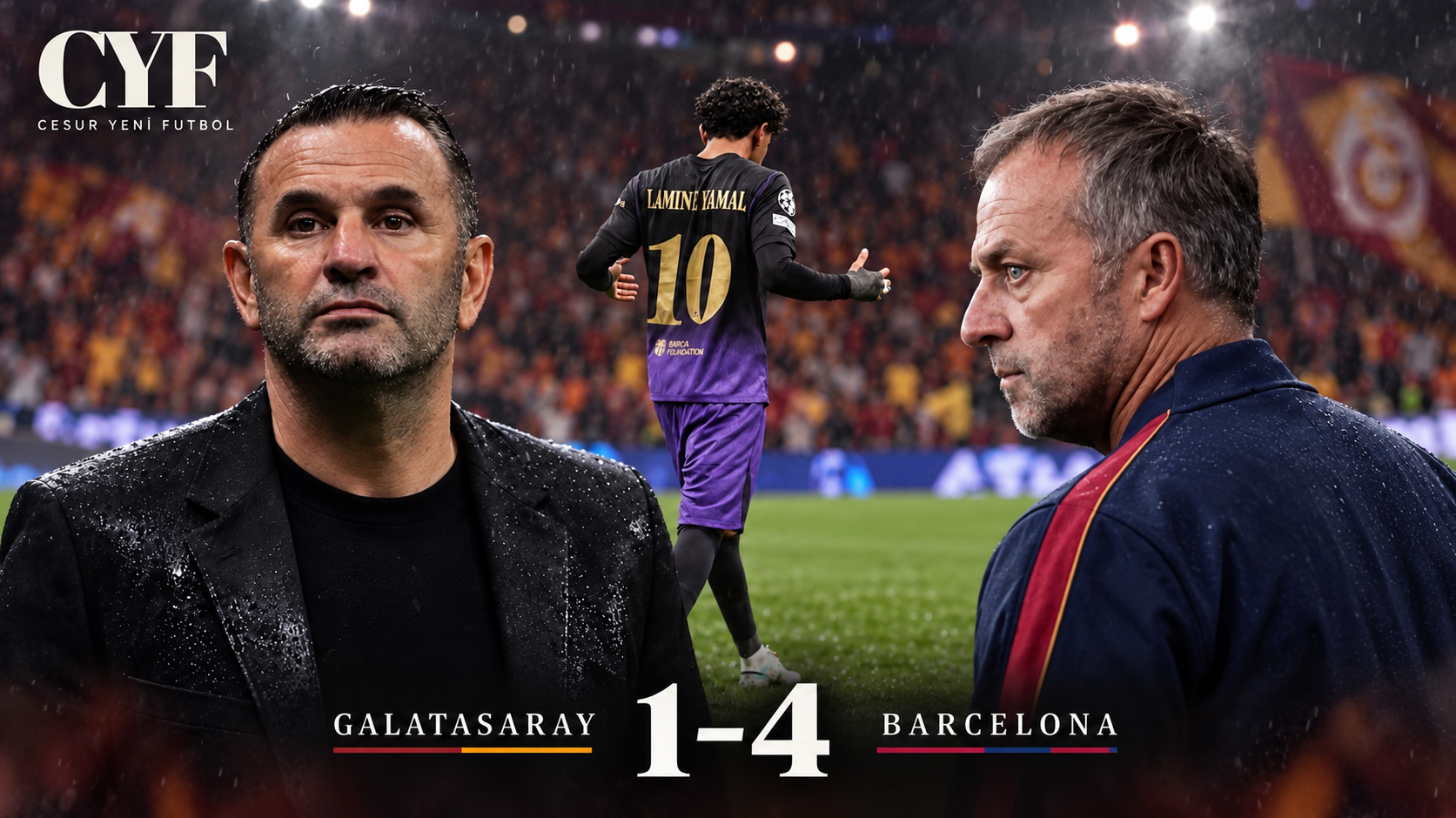 Galatasaray 1–4 Barcelona: Okan Buruk, Hansi Flick ve Lamine Yamal